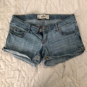 Hollister Lightwash Jean Shorts